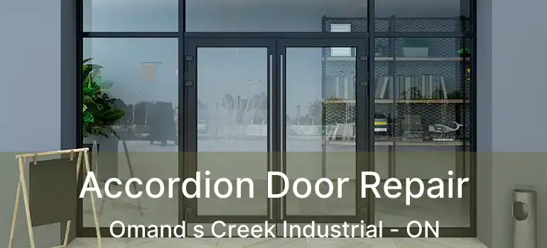  Accordion Door Repair Omand s Creek Industrial - ON