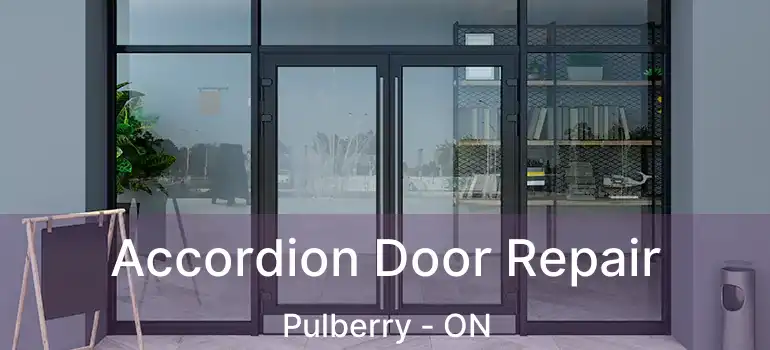  Accordion Door Repair Pulberry - ON