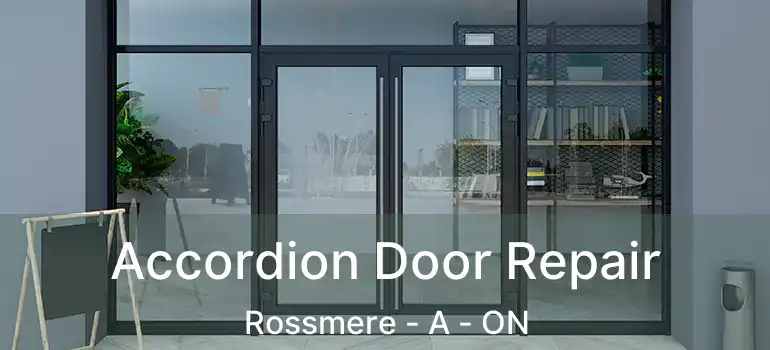  Accordion Door Repair Rossmere - A - ON