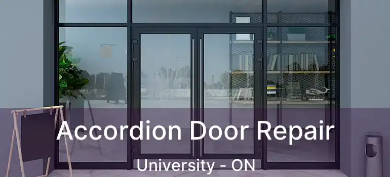  Accordion Door Repair University - ON