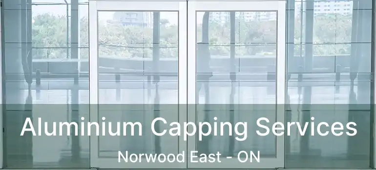  Aluminium Capping Services Norwood East - ON