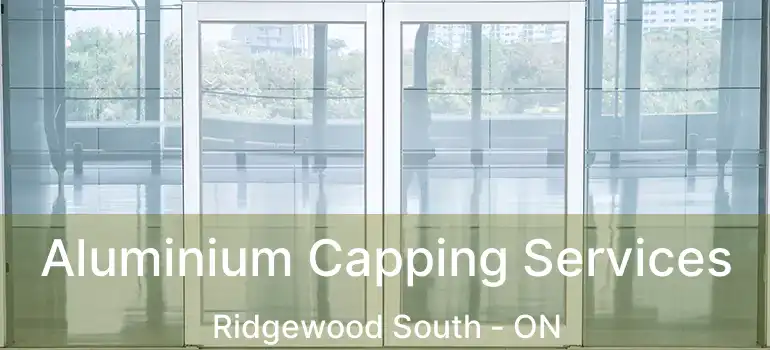  Aluminium Capping Services Ridgewood South - ON