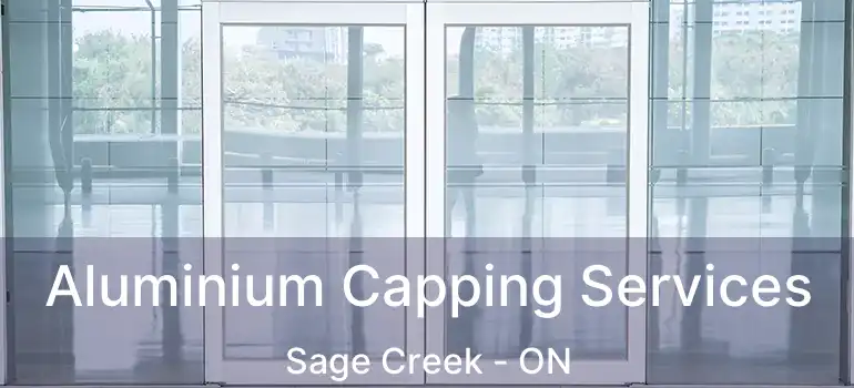  Aluminium Capping Services Sage Creek - ON