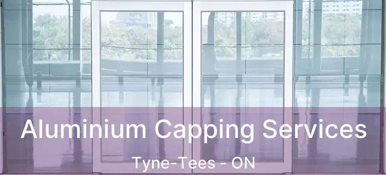  Aluminium Capping Services Tyne-Tees - ON