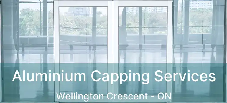  Aluminium Capping Services Wellington Crescent - ON