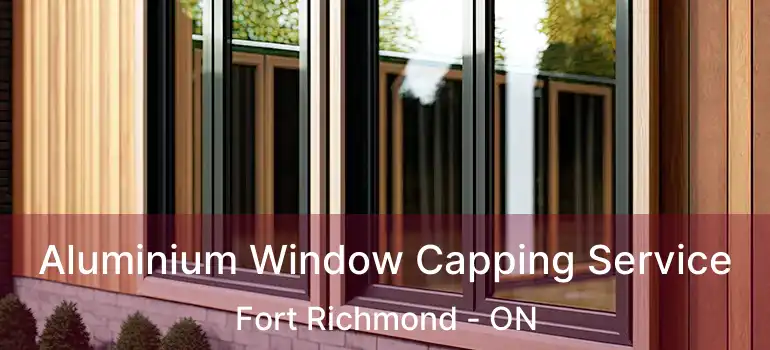  Aluminium Window Capping Service Fort Richmond - ON
