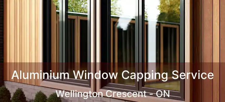  Aluminium Window Capping Service Wellington Crescent - ON