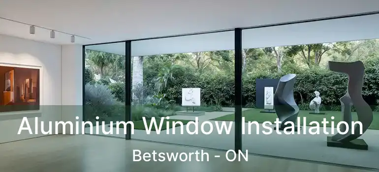  Aluminium Window Installation Betsworth - ON
