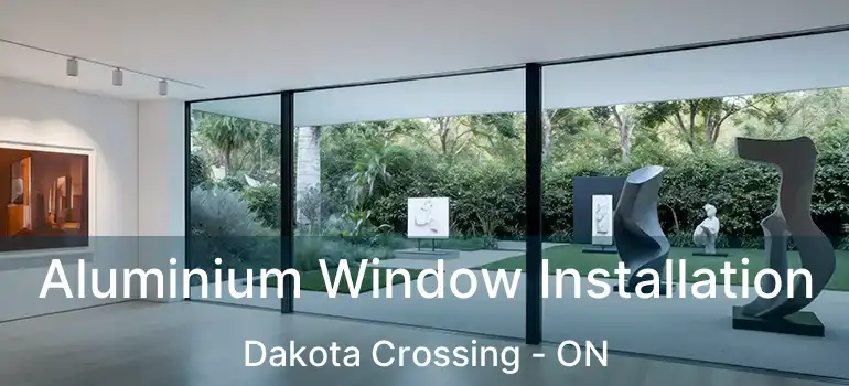  Aluminium Window Installation Dakota Crossing - ON