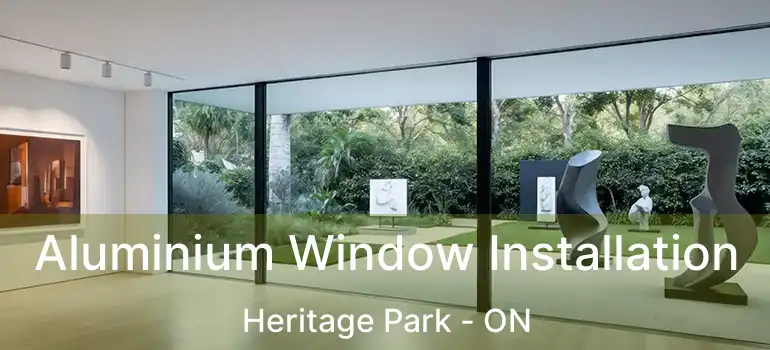  Aluminium Window Installation Heritage Park - ON