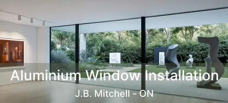  Aluminium Window Installation J.B. Mitchell - ON