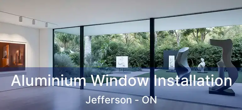  Aluminium Window Installation Jefferson - ON