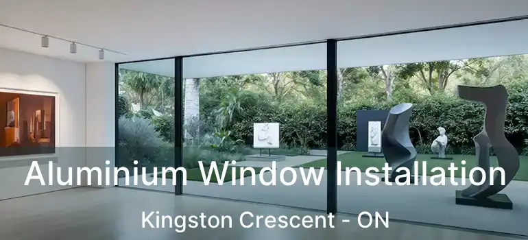  Aluminium Window Installation Kingston Crescent - ON