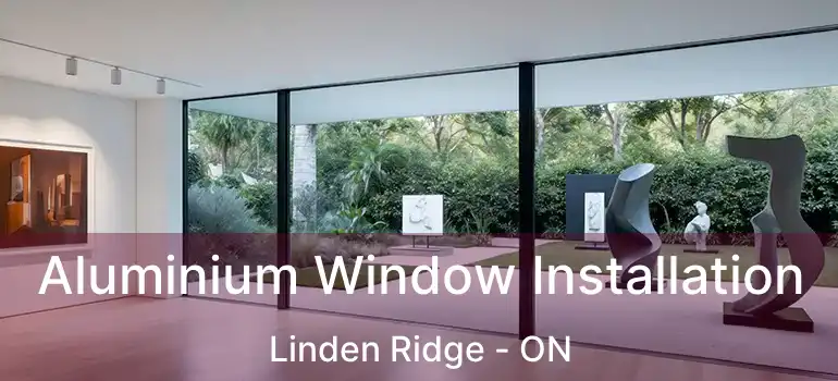  Aluminium Window Installation Linden Ridge - ON