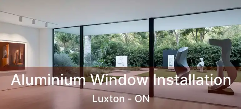  Aluminium Window Installation Luxton - ON