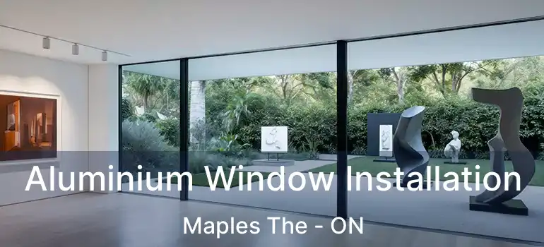  Aluminium Window Installation Maples The - ON