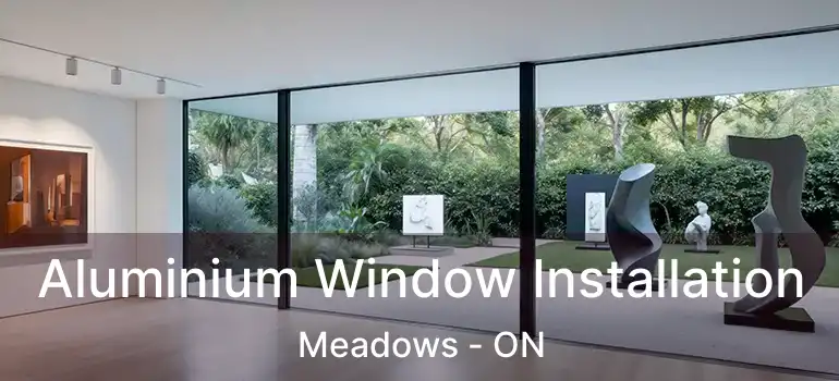  Aluminium Window Installation Meadows - ON