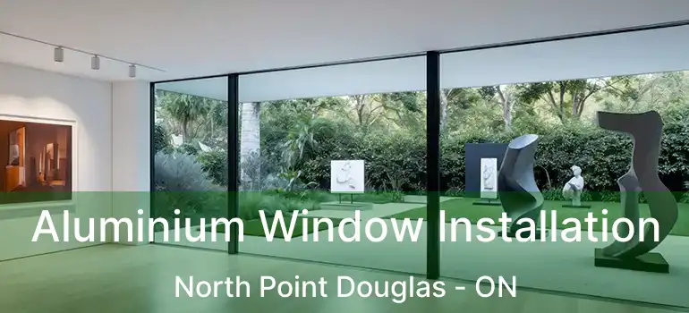  Aluminium Window Installation North Point Douglas - ON