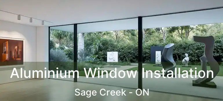 Aluminium Window Installation Sage Creek - ON