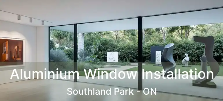  Aluminium Window Installation Southland Park - ON