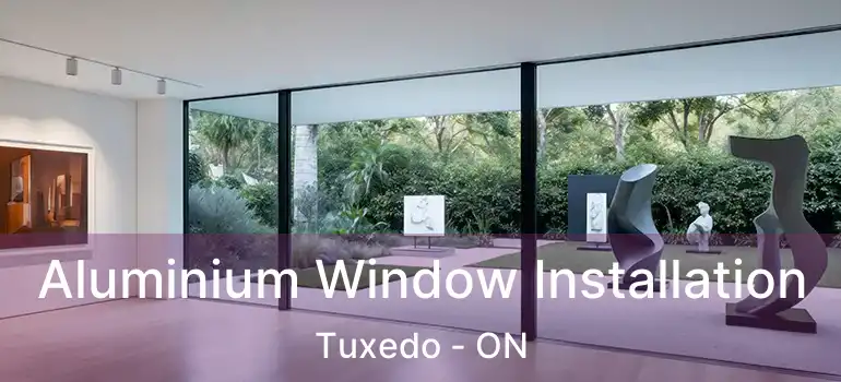  Aluminium Window Installation Tuxedo - ON