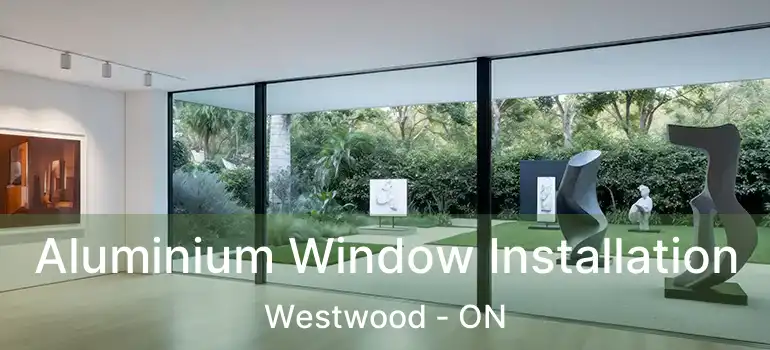  Aluminium Window Installation Westwood - ON
