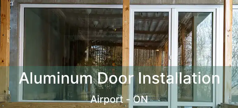  Aluminum Door Installation Airport - ON