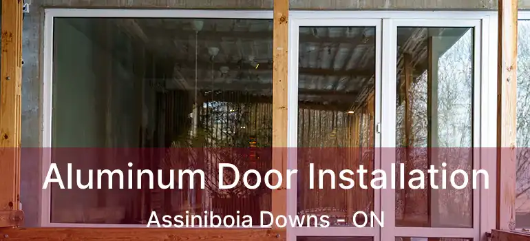  Aluminum Door Installation Assiniboia Downs - ON