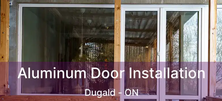  Aluminum Door Installation Dugald - ON