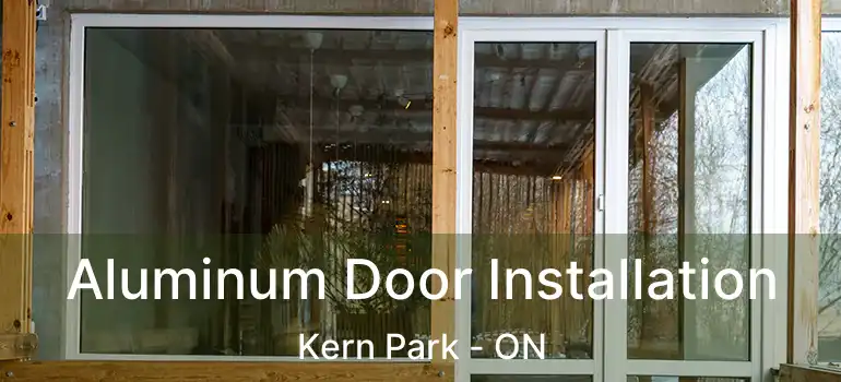  Aluminum Door Installation Kern Park - ON