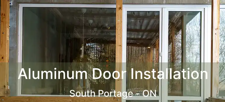  Aluminum Door Installation South Portage - ON