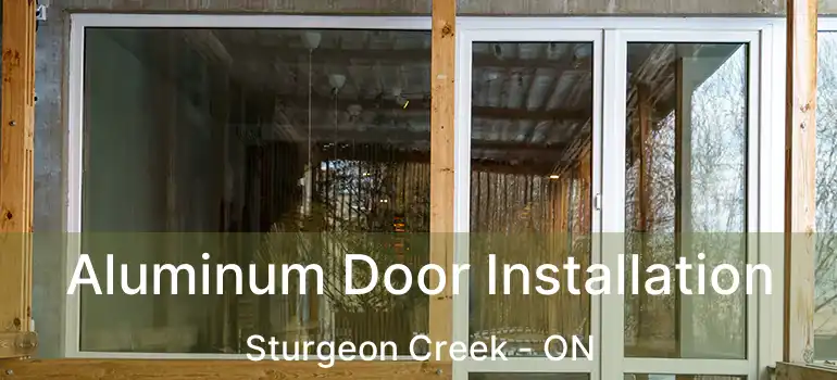  Aluminum Door Installation Sturgeon Creek - ON