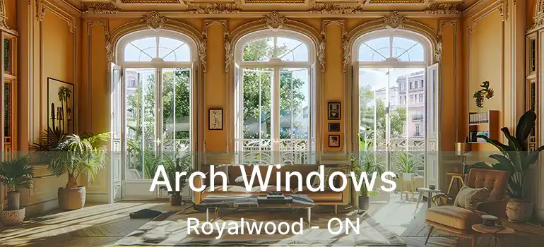  Arch Windows Royalwood - ON