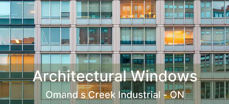  Architectural Windows Omand s Creek Industrial - ON