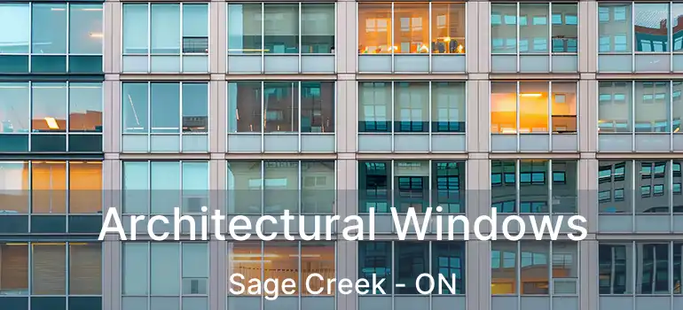  Architectural Windows Sage Creek - ON