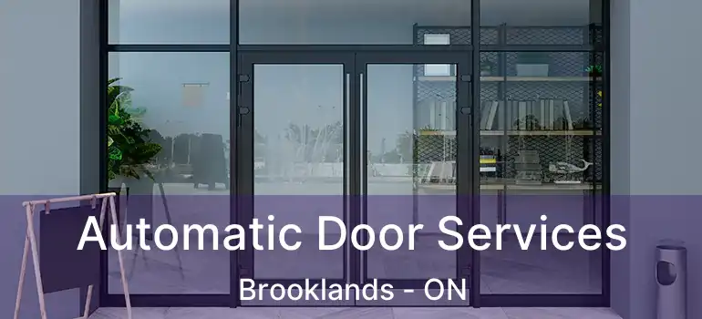  Automatic Door Services Brooklands - ON
