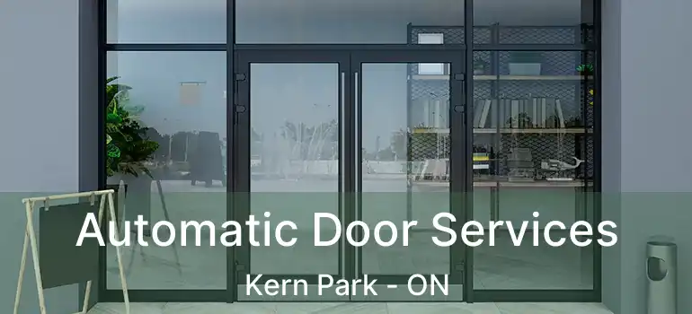  Automatic Door Services Kern Park - ON