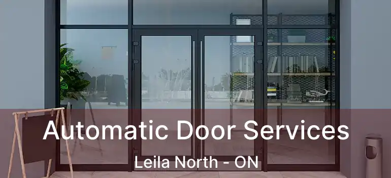  Automatic Door Services Leila North - ON