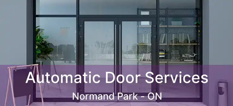  Automatic Door Services Normand Park - ON