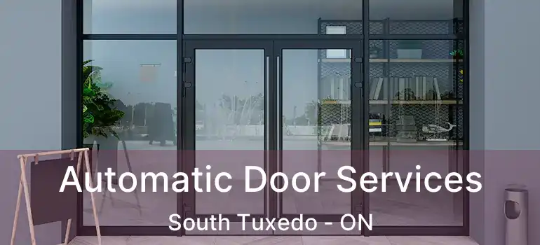  Automatic Door Services South Tuxedo - ON