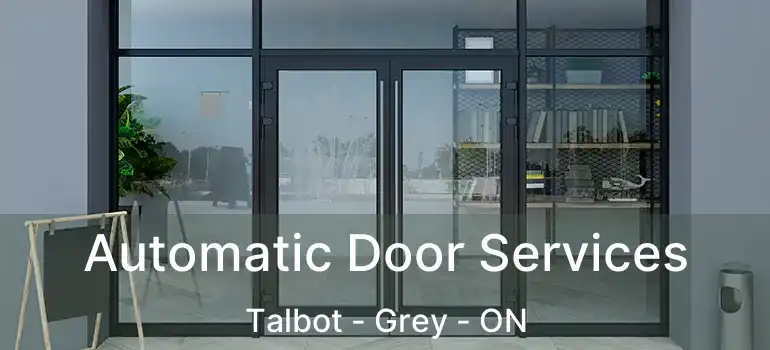  Automatic Door Services Talbot - Grey - ON