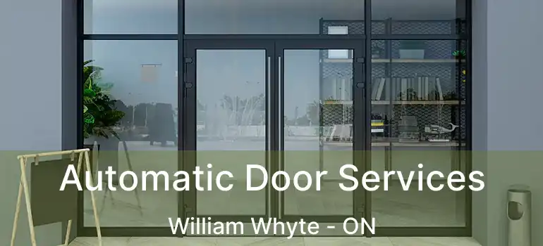  Automatic Door Services William Whyte - ON