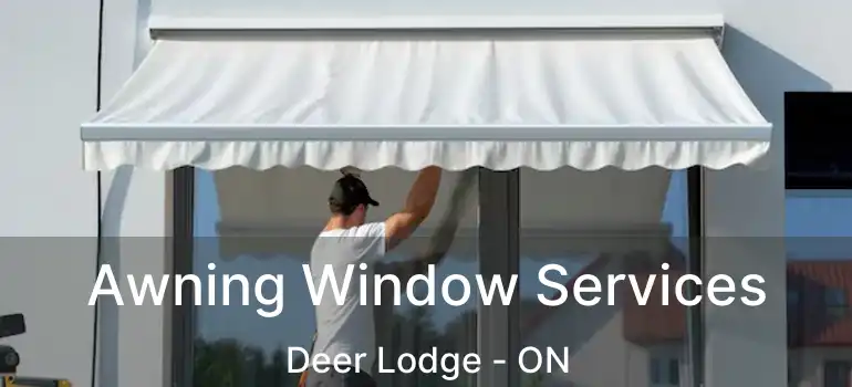  Awning Window Services Deer Lodge - ON