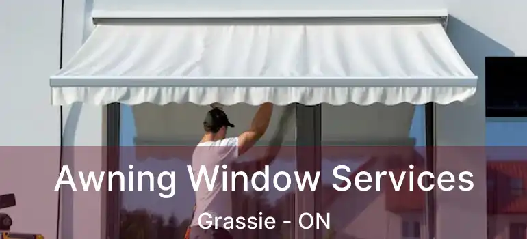  Awning Window Services Grassie - ON