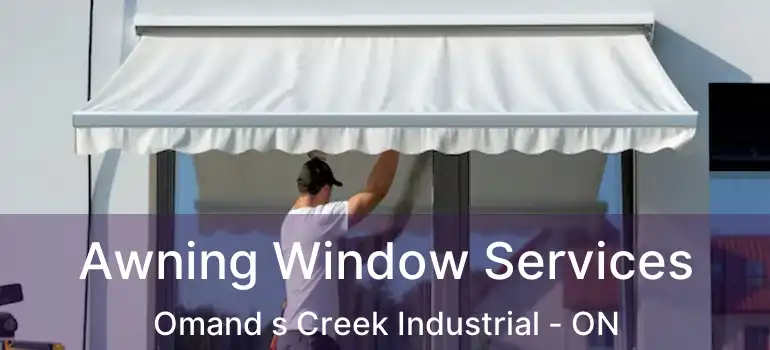  Awning Window Services Omand s Creek Industrial - ON