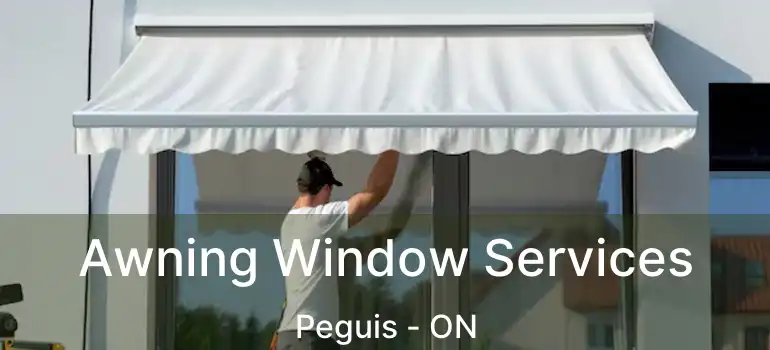  Awning Window Services Peguis - ON