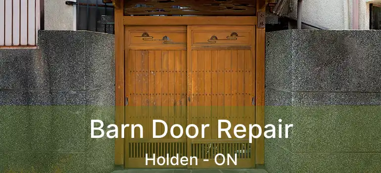  Barn Door Repair Holden - ON