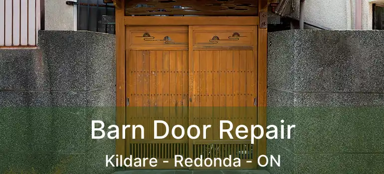  Barn Door Repair Kildare - Redonda - ON