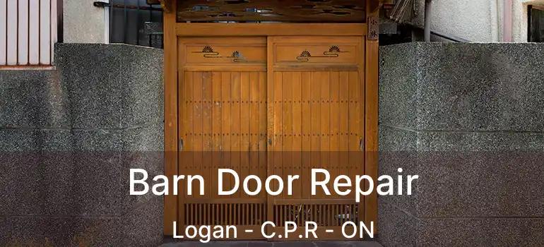  Barn Door Repair Logan - C.P.R - ON