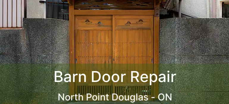  Barn Door Repair North Point Douglas - ON
